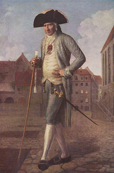 Johann Carl Wilck Portrait des Barons Rohrscheidt France oil painting art